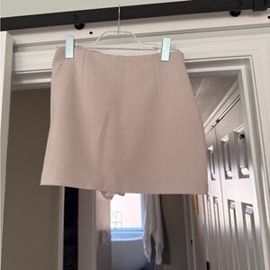 Abercrombie & Fitch Cream Mini Skirt